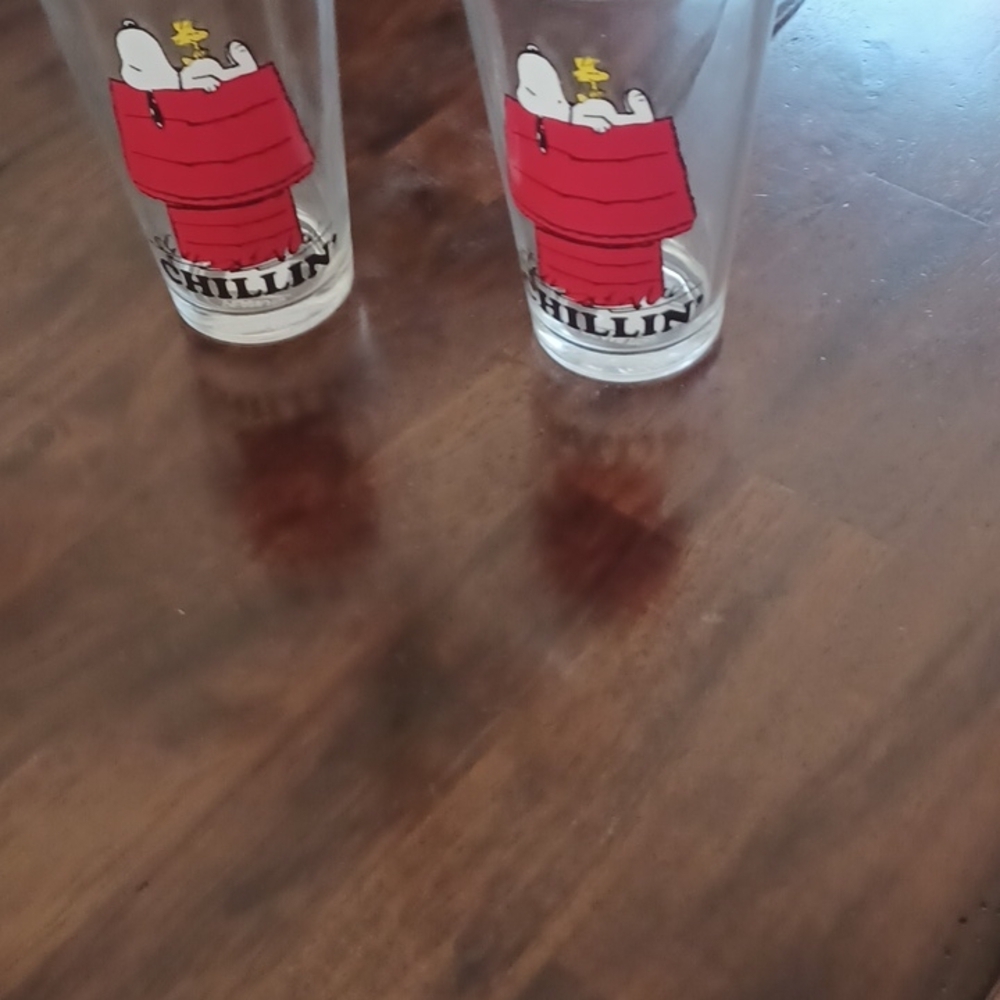 Bundle of 2 snoopy cups